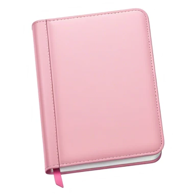 Light Pink diary no face  sticker