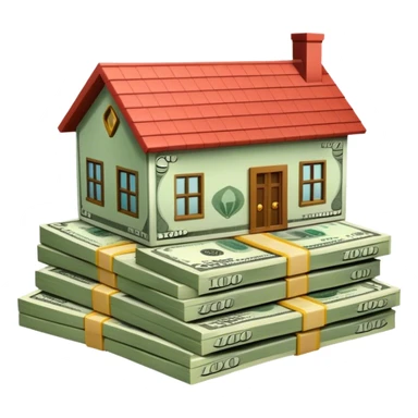 house sale money sticker