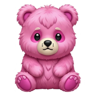 Osito rosado sticker