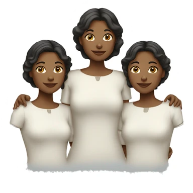 three-sisters-white sticker