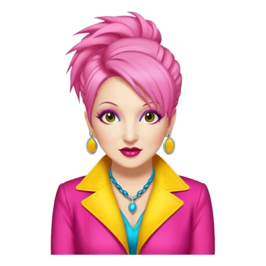 Cyndi lauper she's so unusual cover  sticker