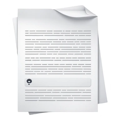 Paper report sticker