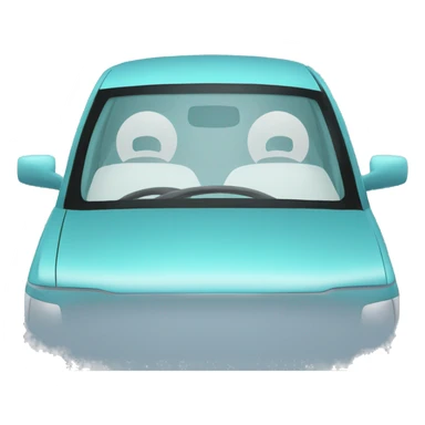 a car's windshield sticker