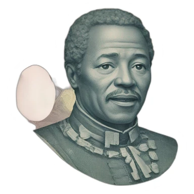 south African money sticker