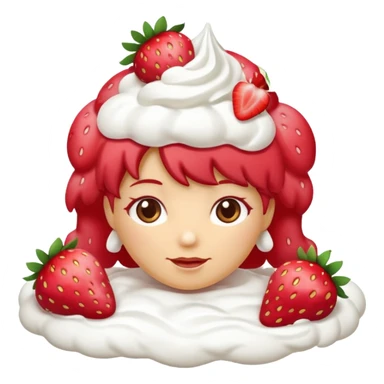 Strawberry shortcake sticker