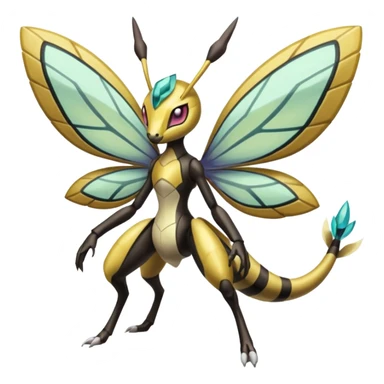 Meloetta-Beedrill-Manectric-Palkia-Cresselia-fusion sticker
