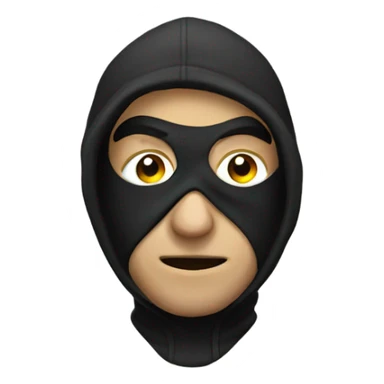 thief emoji sticker
