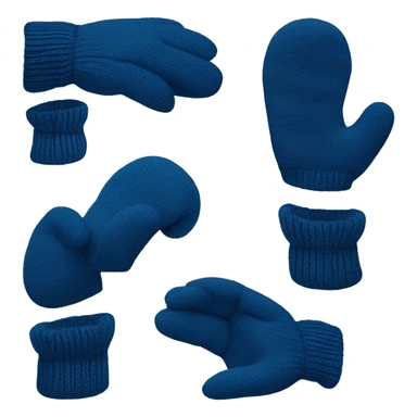 Deep-blue-baby-mittens sticker