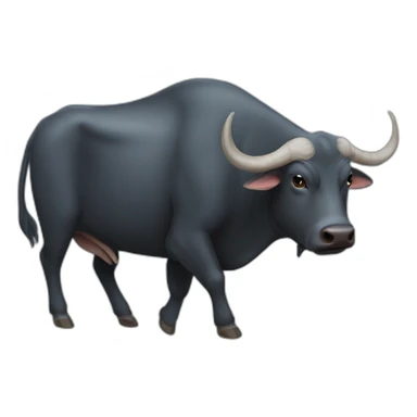 Water buffalo sticker