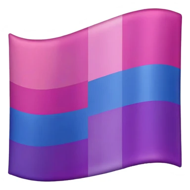 bi pride flag sticker