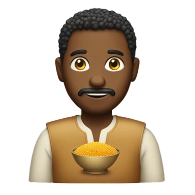 man in couscous sticker