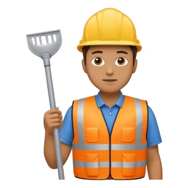 Waste Management, safety vest, trash picker sticker