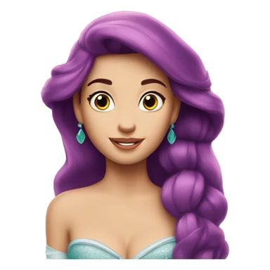 princess ariel sticker
