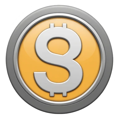 the $ dollar sign should be white inside a grey circle sticker