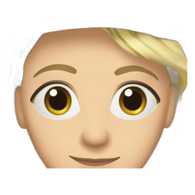 Marine le pen noire sticker