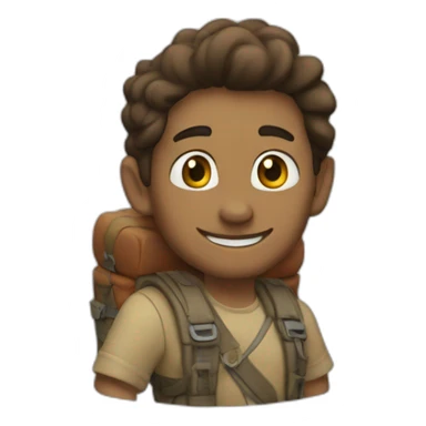 Let the adventure begin sticker