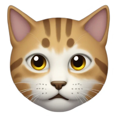 Gato llorando sticker