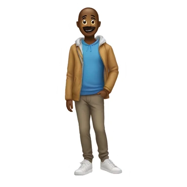 Person whit a shoe  sticker