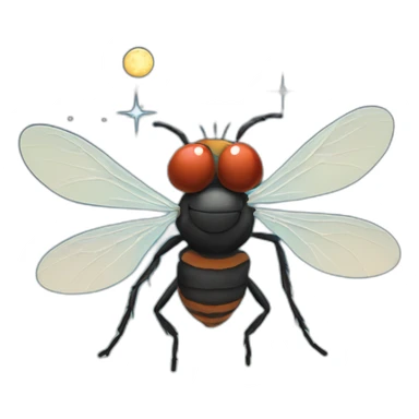 Fly me to the moon sticker