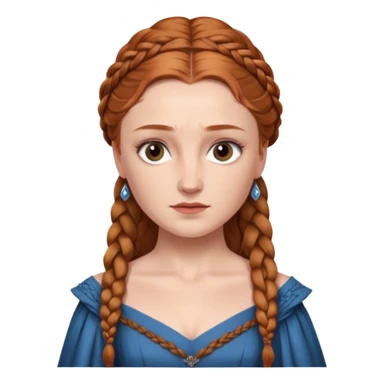sansa stark

 from Games of throne character face only front face sticker