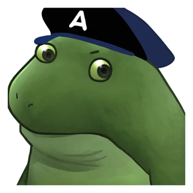 Bear wearing new era cap backwards  sticker