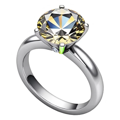 white jewelry ring sticker