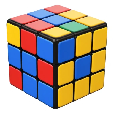 Кубик рубика sticker