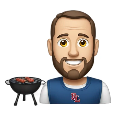 Lincoln Riley BBQ sticker