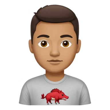 I moved to Little Rock in the state of Arkansas sticker