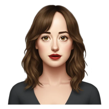 dakota johnson serious sticker