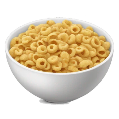 bowl of cereal sticker