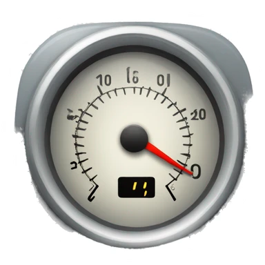 speedometer speed old sticker