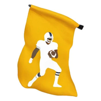 NFL penalty flag sticker