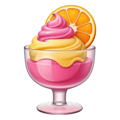 Fruity sorbet sticker
