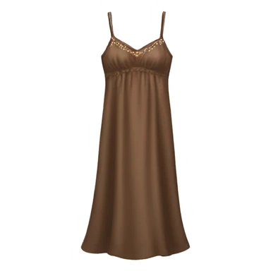 Brown Night Gown sticker