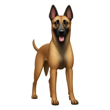Belgian Malinois Dog Breed Full Body sticker