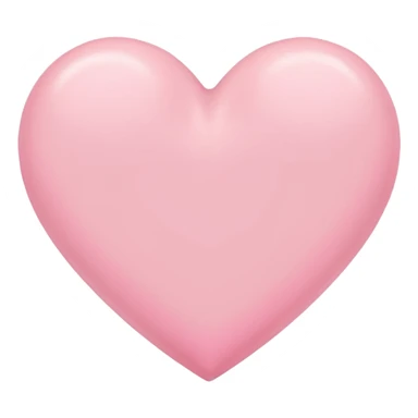 Pink pastel heart sticker