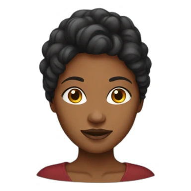 Black (very black) women with redhead sticker