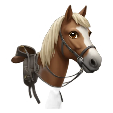 Une mouche sur cheval sticker