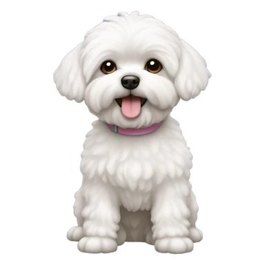 Bichon maltes sticker