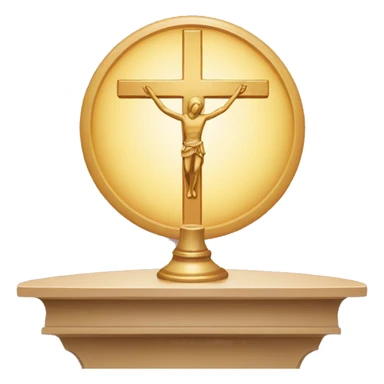altar eucharist  sticker