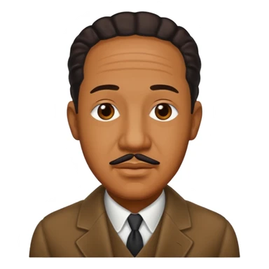 Langston Hughes sticker