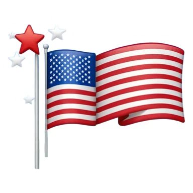 Pledge of allegiance flag sticker