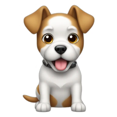 coding-desktoppc-dog sticker