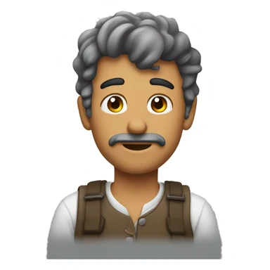 careca gordo sticker