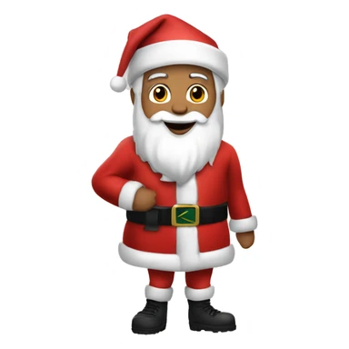 cristiano ronaldo as santa sticker