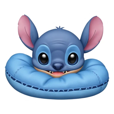 Stitch abrazando cojín que pone Carol sticker
