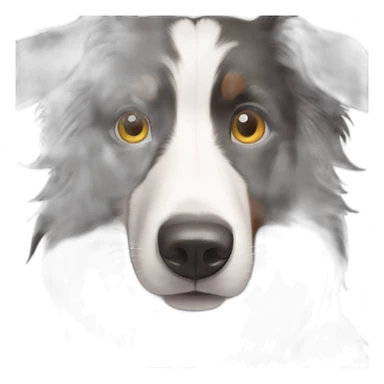Border collie yeux verron sticker