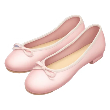 Pale pink ballet shoes sticker