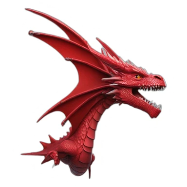 crazy-funny-cyberpunk-red-dragon-head-star-wars-laser-sword-red sticker